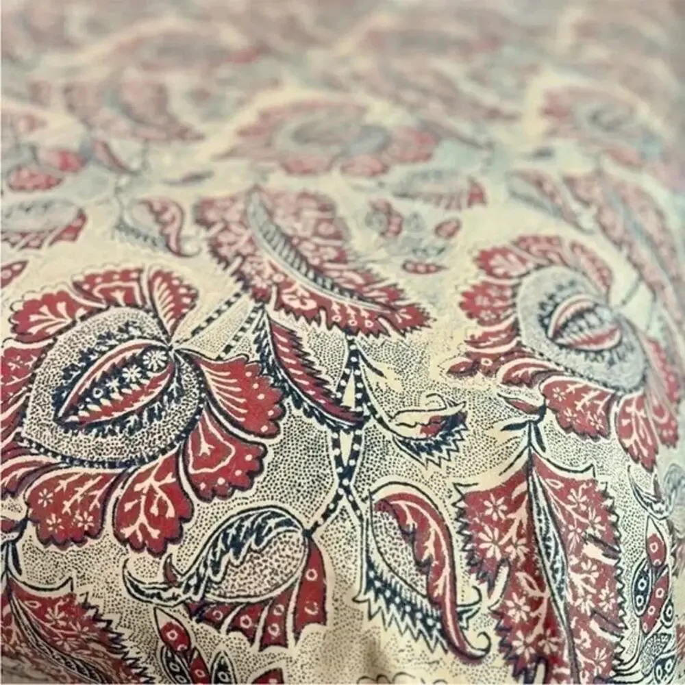 Pottery Barn Dottie Kalamkari F/Q Duvet & Standard Sham NEW